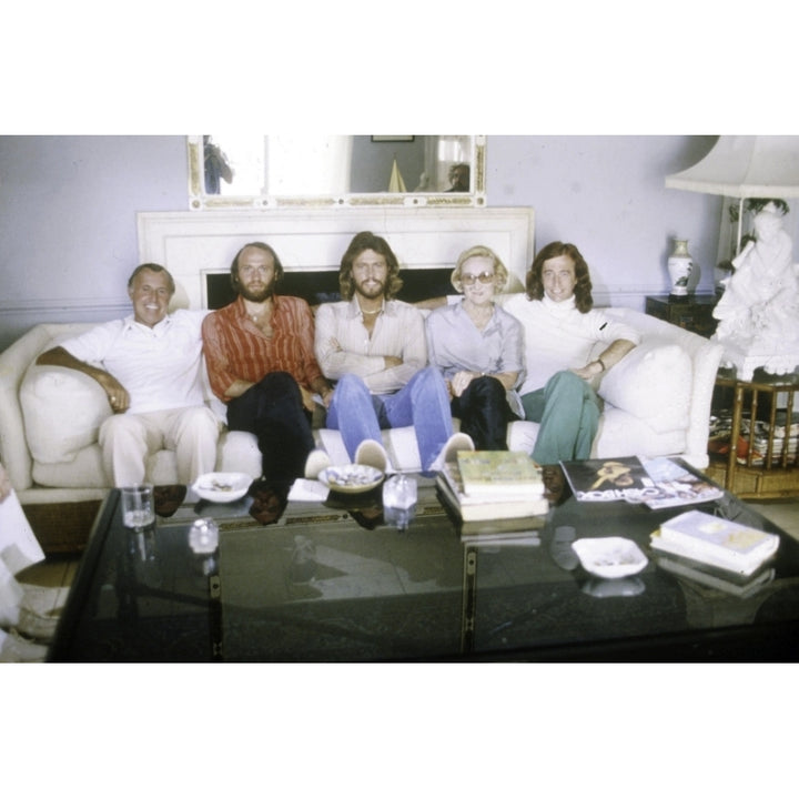 the Bee Gees with their parents Photo Print Image 1