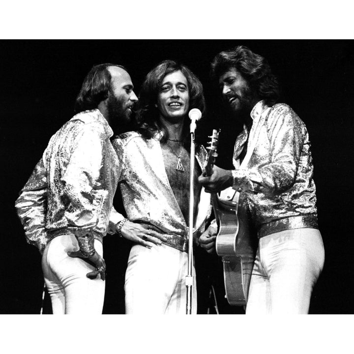 The Beegees Performing on Stage Photo Print Image 1