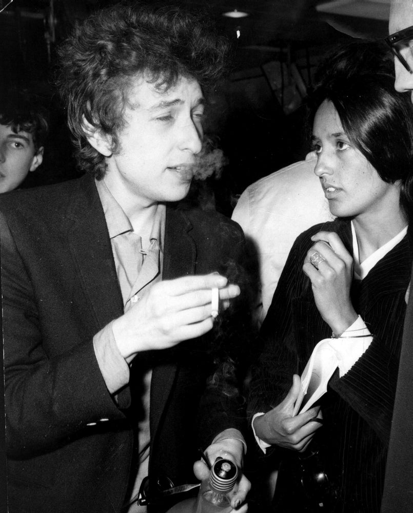 Bob Dylan and Joan Baez Photo Print Image 1