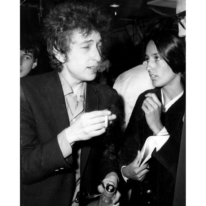 Bob Dylan and Joan Baez Photo Print Image 2