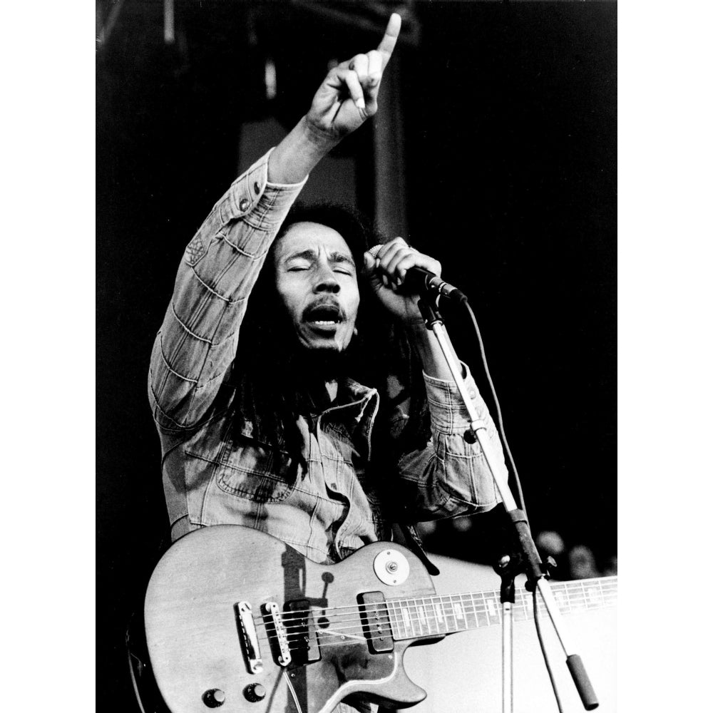 Bob Marley performing on stage Photo Print Image 2