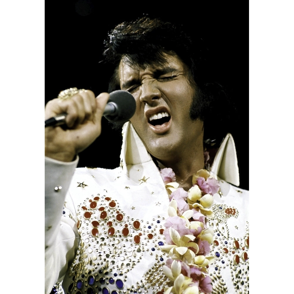 Elvis Presley performing Photo Print Image 2