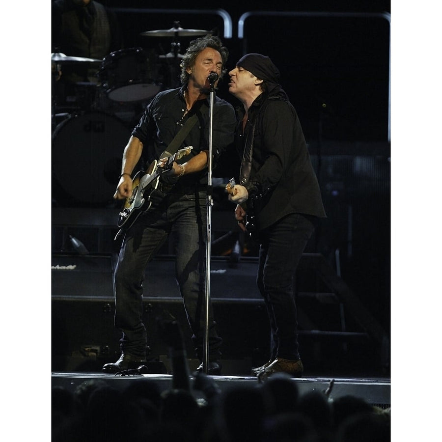 Bruce Springsteen and Steve Van Zandt performing on stage at Madison Square Garden Photo Print Image 1