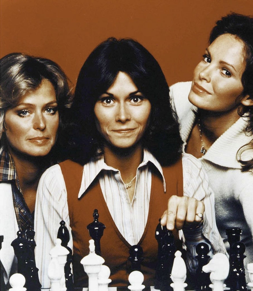 Charlies Angels Chessboard Photo Print Image 1