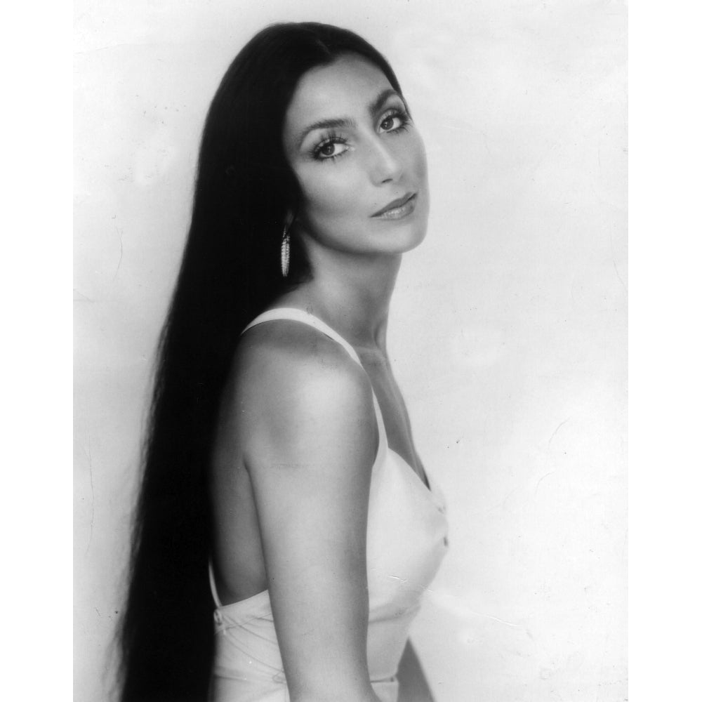 Cher with long hair Photo Print Image 2