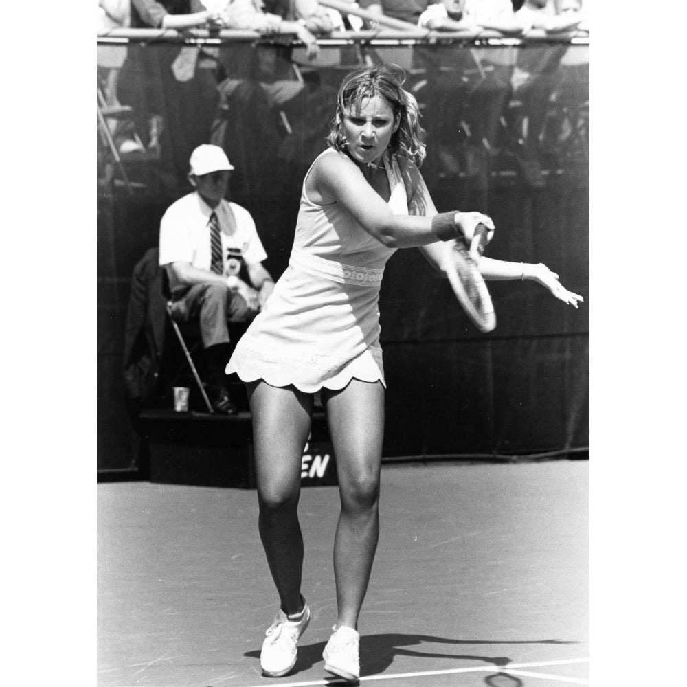 Chris Evert playing tennis Photo Print Image 2