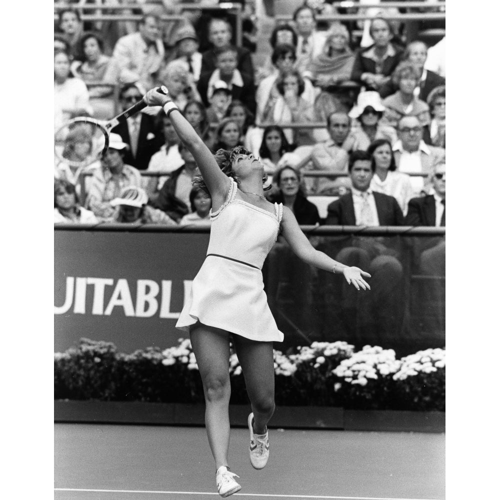 Chris Evert playing tennis Photo Print Image 1