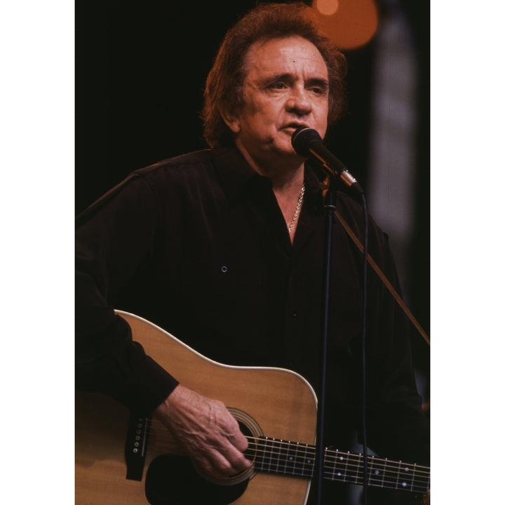 Johnny Cash performing Photo Print Image 2