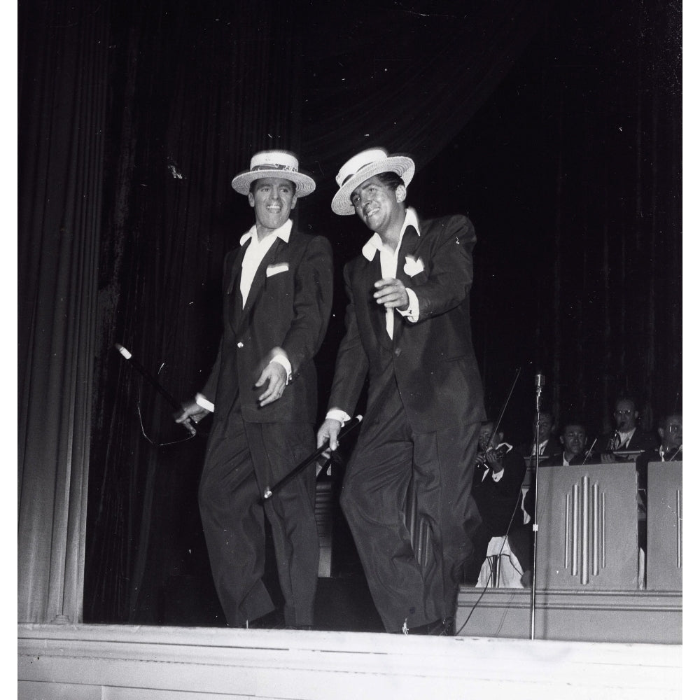 Martin and Lewis performing Box Office Boys Photo Print Image 1