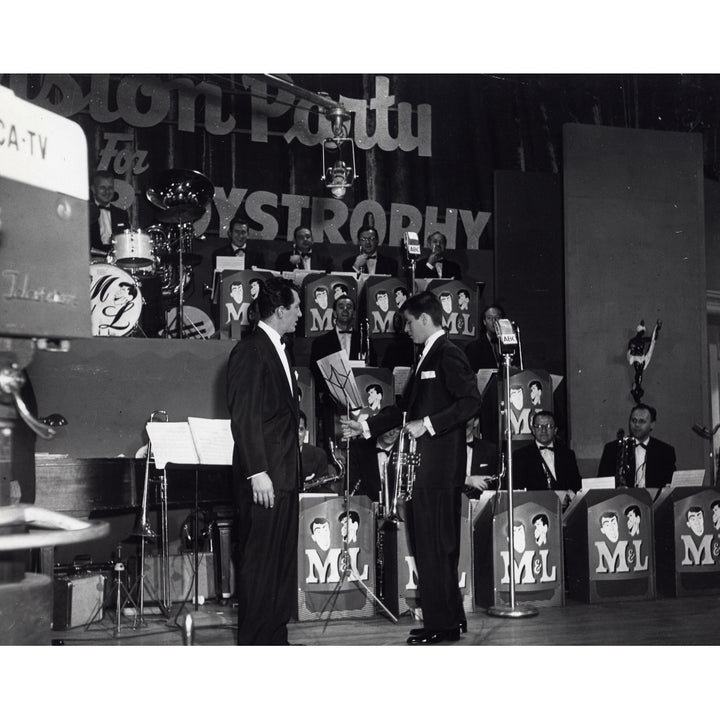 Martin and Lewis of a television set Photo Print Image 1