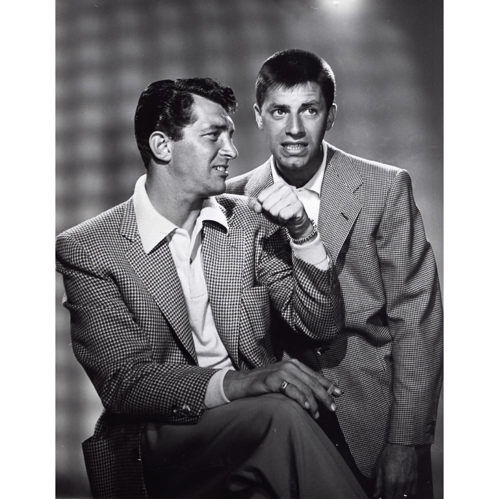 Martin and Lewis wearing blazers Photo Print Image 1