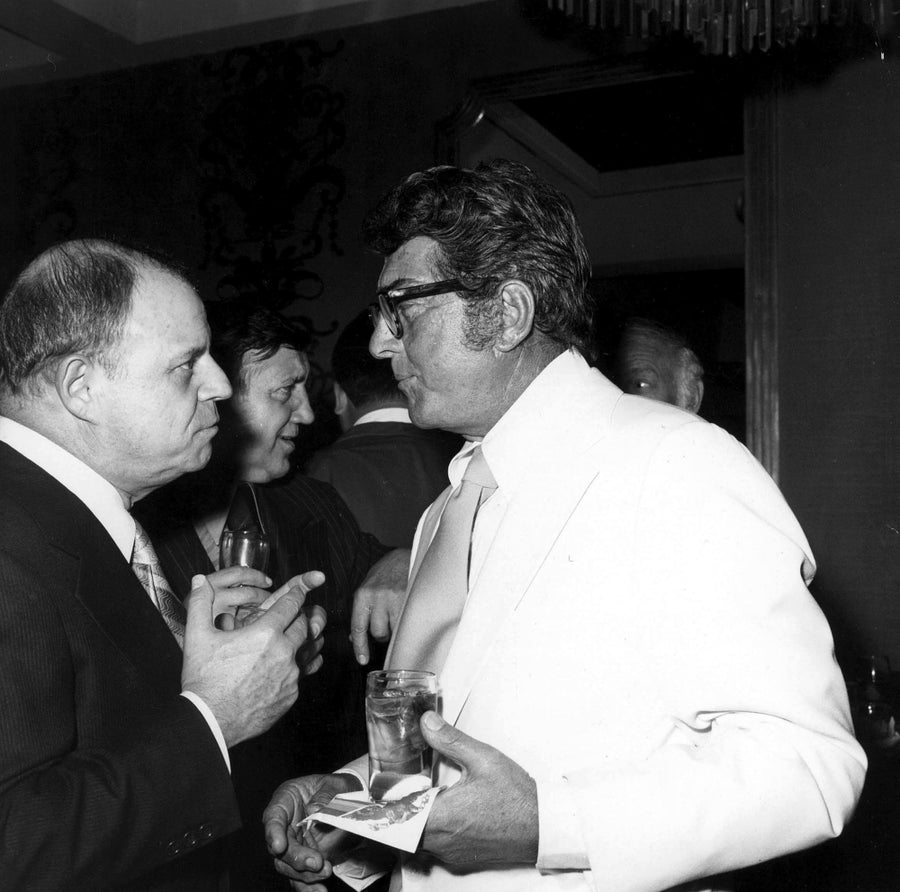 Dean Martin and Don Rickles at a party Photo Print Image 1