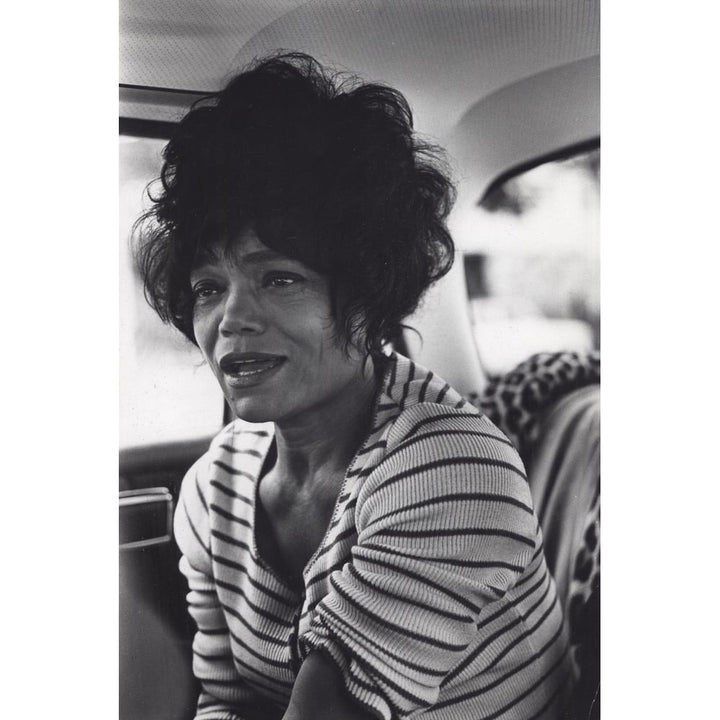 Film still of Eartha Kitt inside a car Photo Print Image 1