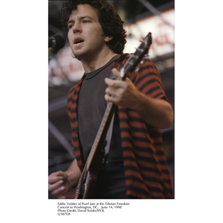 Eddie Vedder performing Photo Print Image 2