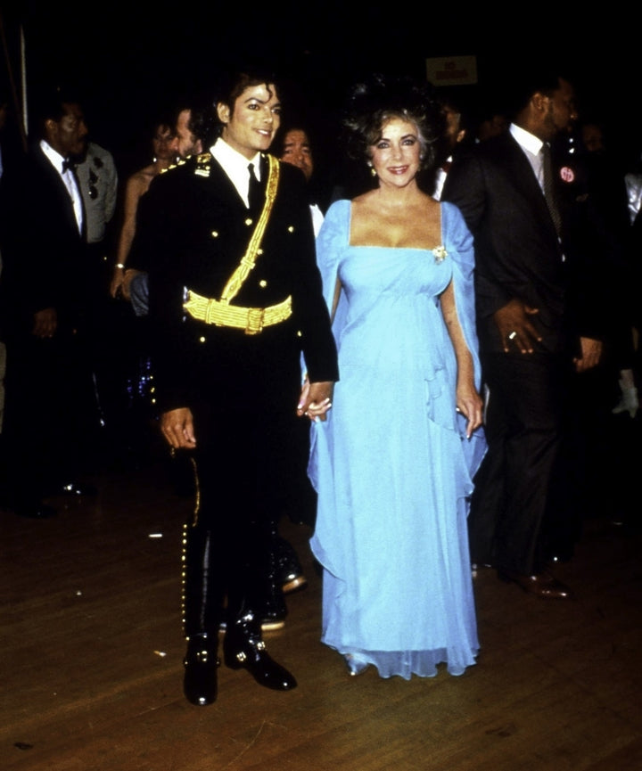 Elizabeth Taylor and Michael Jackson Photo Print Image 1