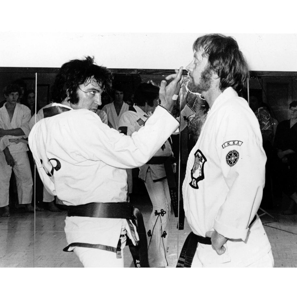 Elvis Presley practicing karate Photo Print Image 1