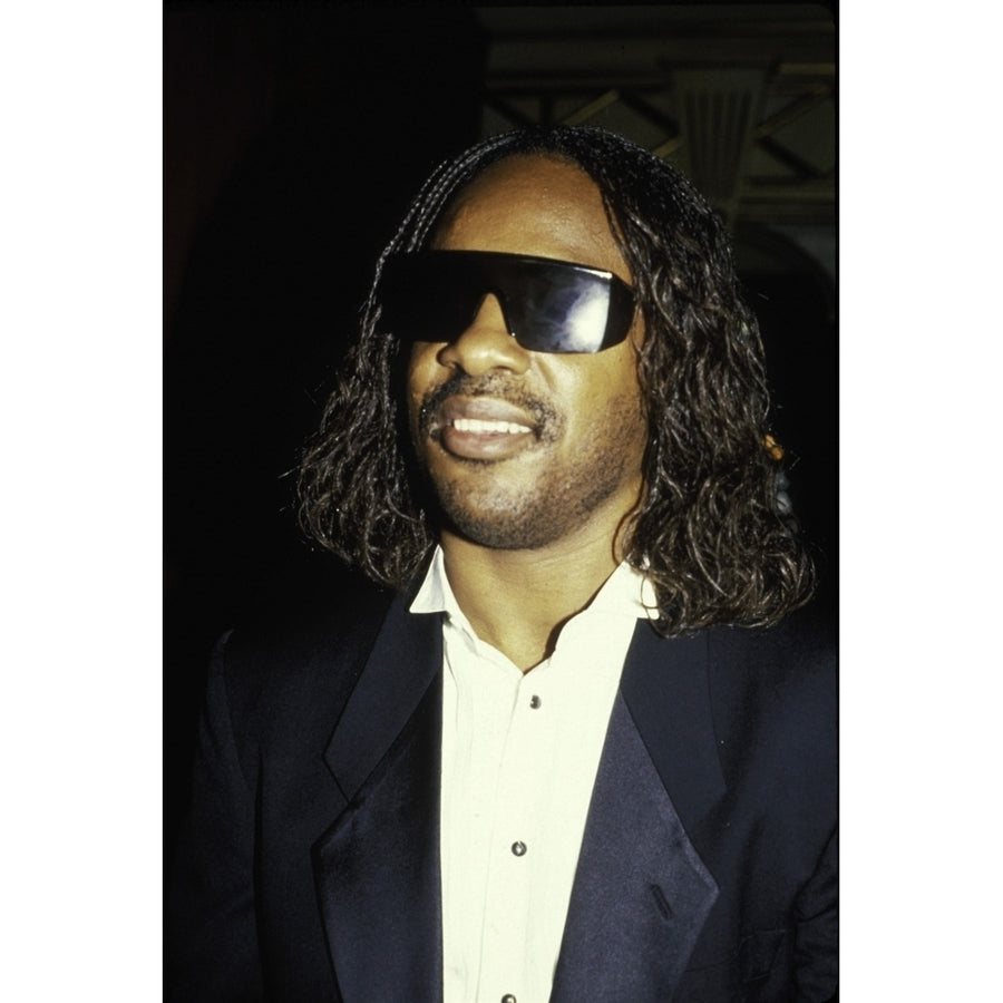 Stevie Wonder smiling Photo Print Image 1