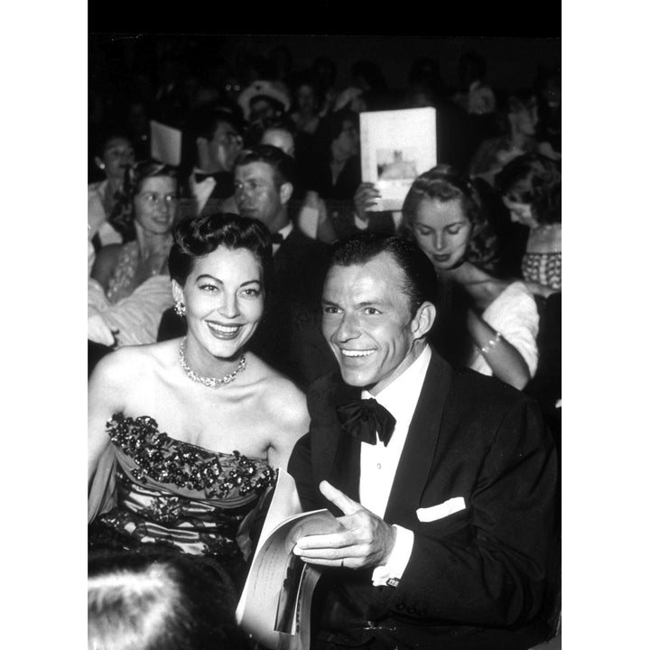 Frank Sinatra and Ava Gardner at a concert Photo Print Image 1