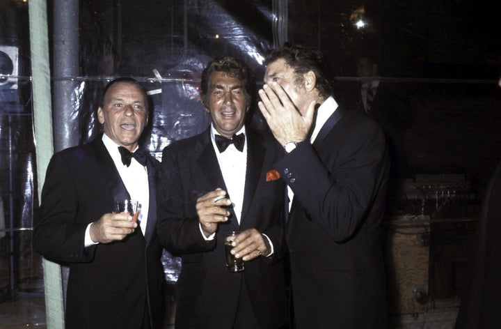 Frank Sinatra and Dean Martin wearing tuxedos Photo Print Image 1