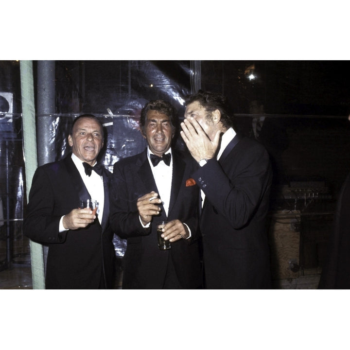 Frank Sinatra and Dean Martin wearing tuxedos Photo Print Image 2