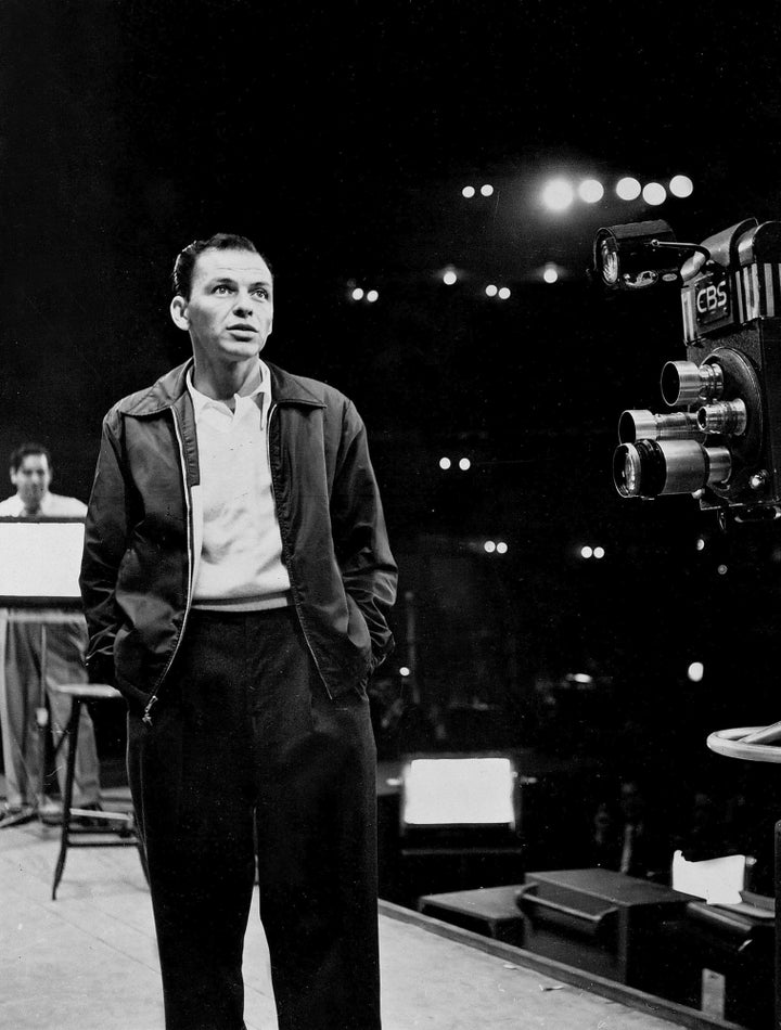 Frank Sinatra by a camera Photo Print Image 2