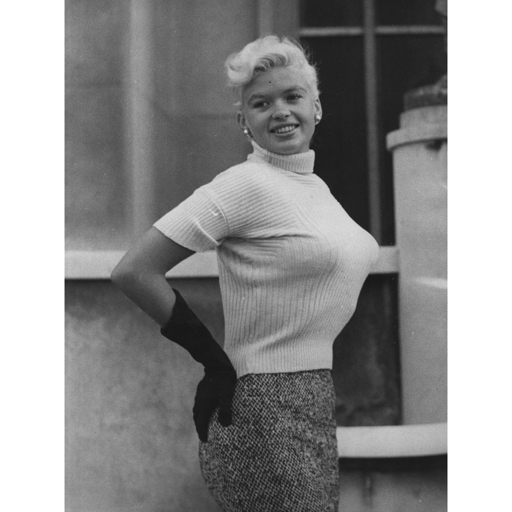 Jayne Mansfield Smiling Photo Print Image 1