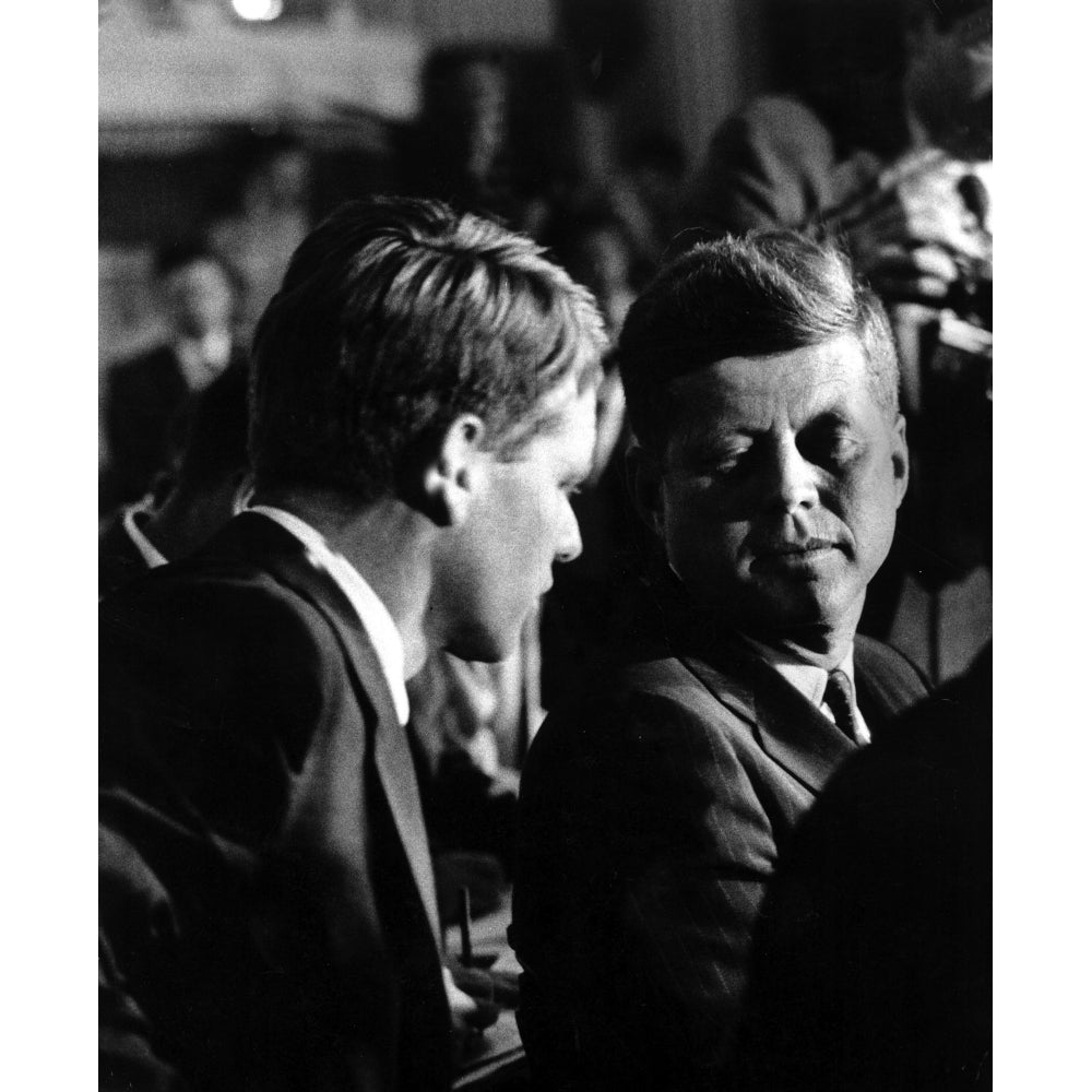 John F Kennedy and Robert Kennedy Photo Print Image 2