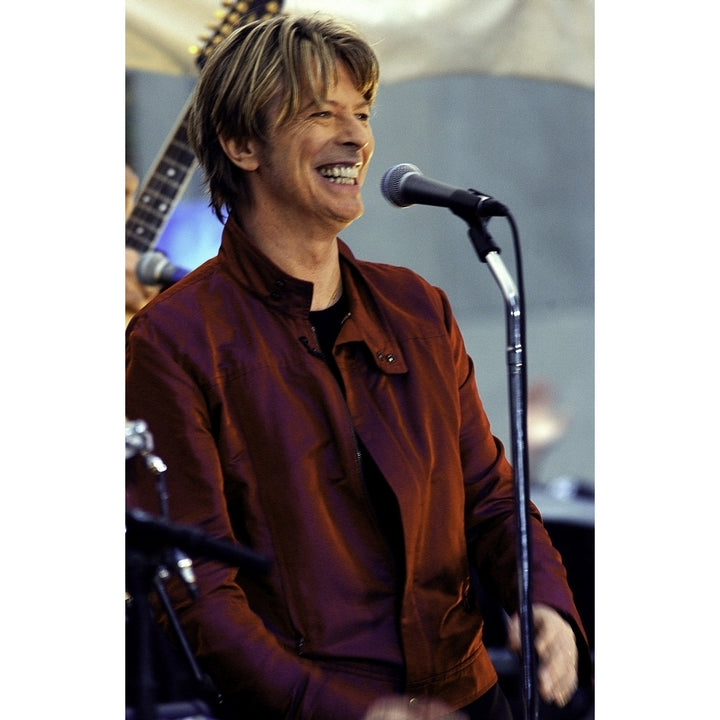 David Bowie performing on stage for NBCs Today Show Photo Print Image 1