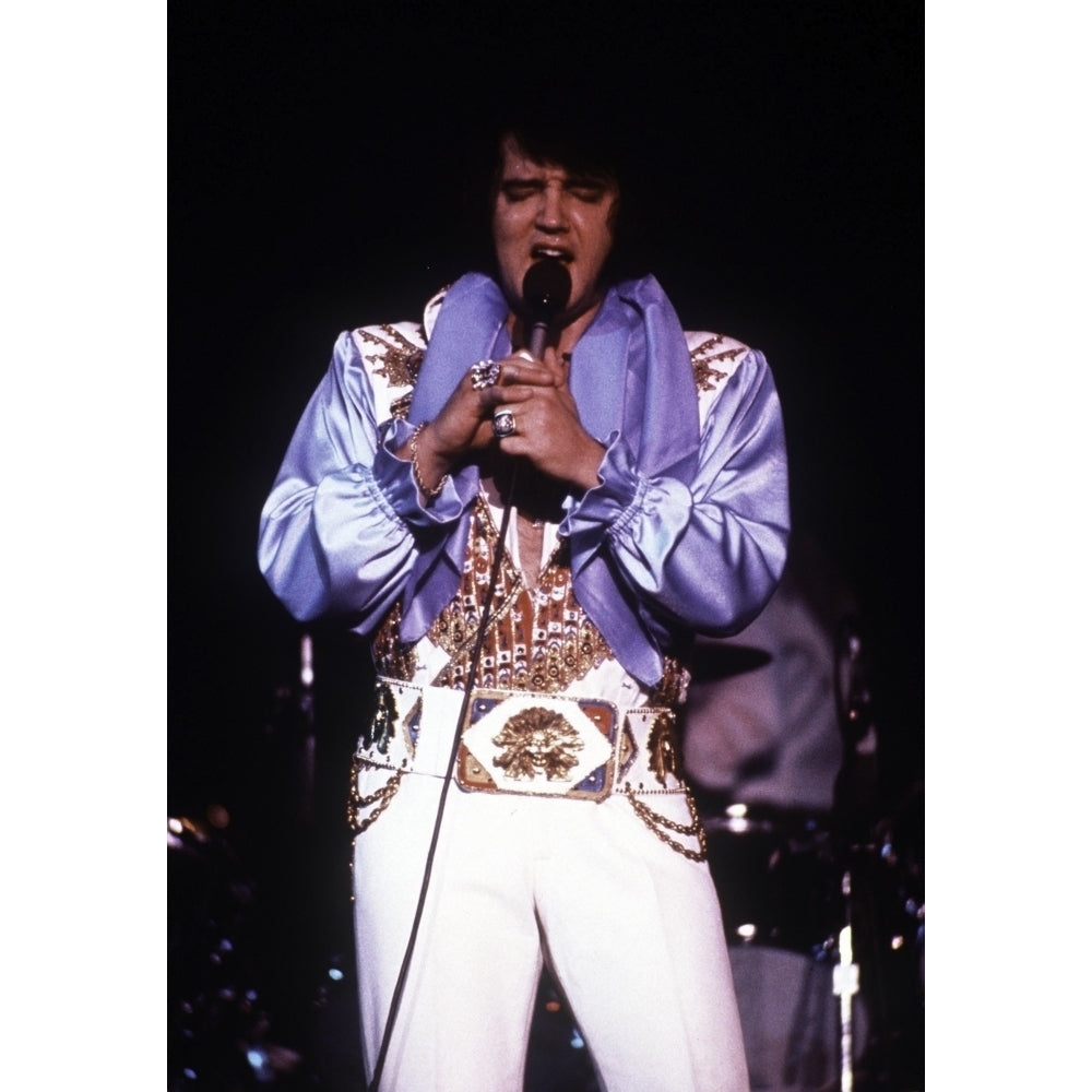 Elvis Presley performing on stage Photo Print Image 2