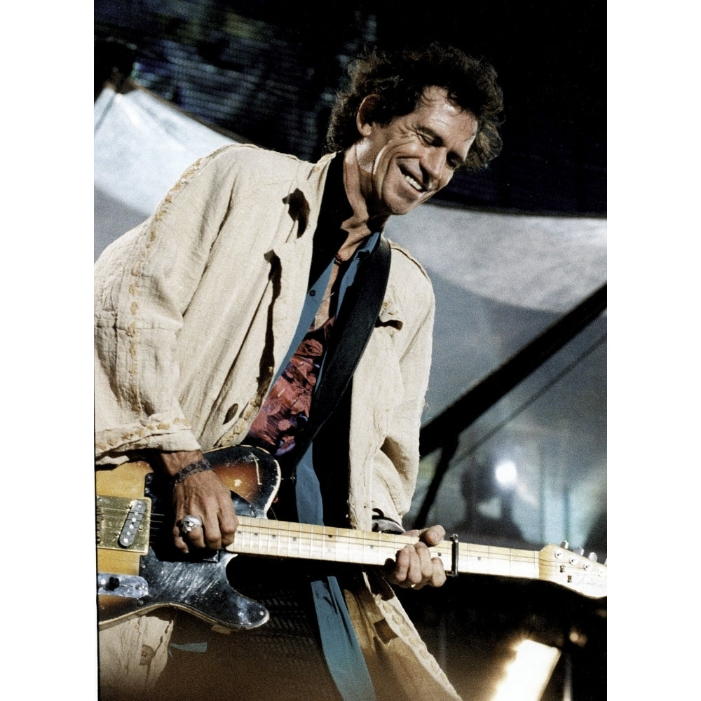 Keith Richards of The Rolling Stones performing on stage Photo Print Image 2