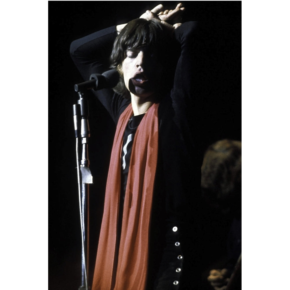 Mick Jagger of The Rolling Stones performing on stage Photo Print Image 2