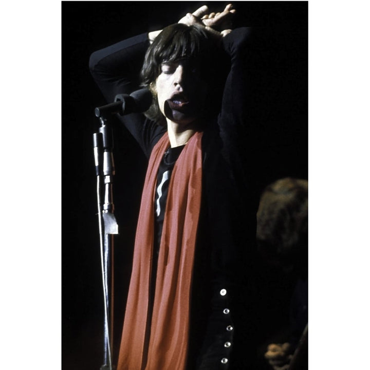 Mick Jagger of The Rolling Stones performing on stage Photo Print Image 1