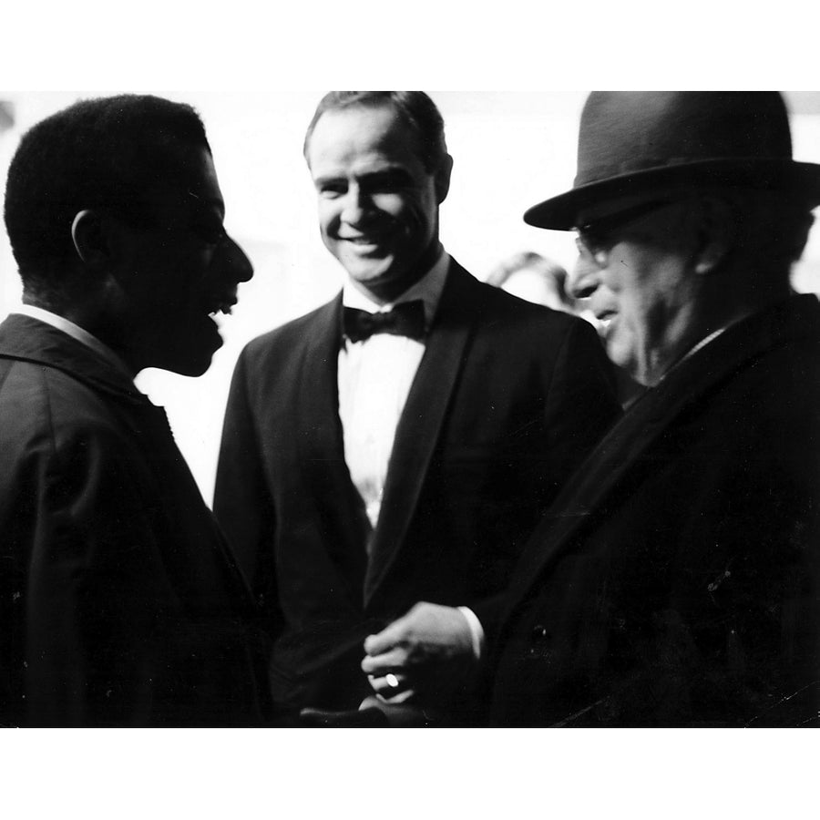 Marlon Brando James Baldwin and Charlie Chaplin Photo Print Image 1