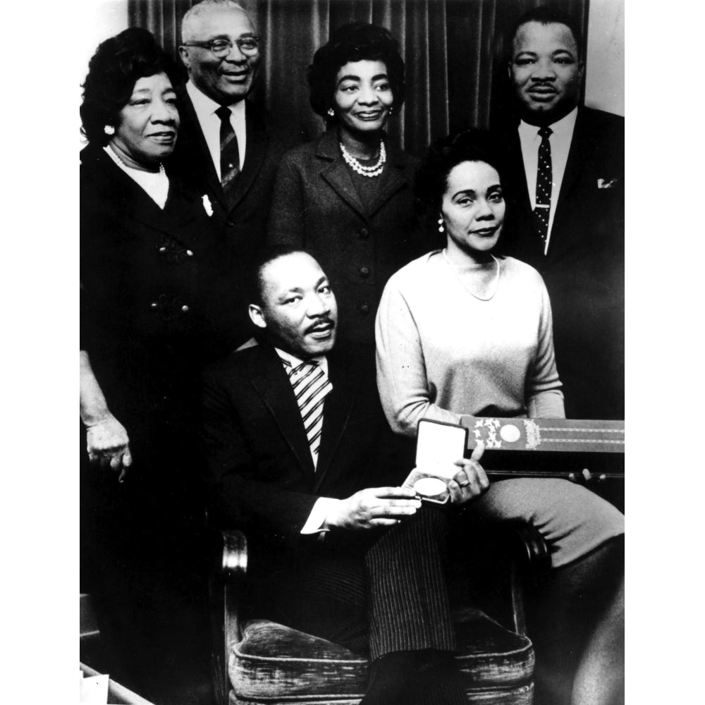 Martin Luther King Jr wife Coretta and their parents Photo Print Image 1