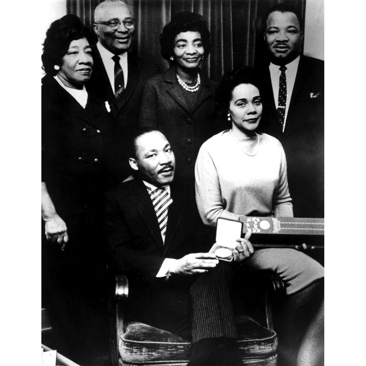 Martin Luther King Jr wife Coretta and their parents Photo Print Image 1