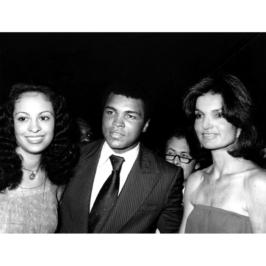 Muhammad Ali and Jacqueline Kennedy Onassis Photo Print Image 1