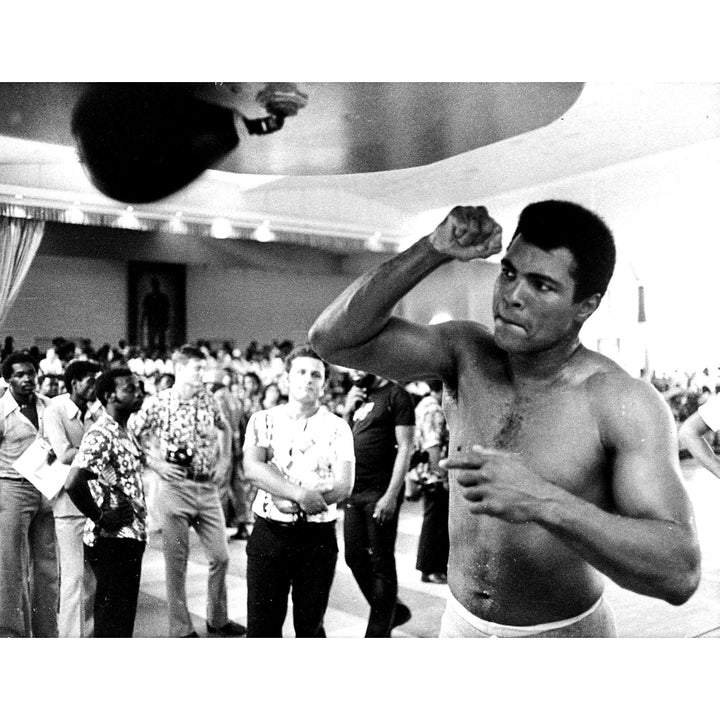 Muhammad Ali training for the Ali Foreman match in Zaire Photo Print Image 2