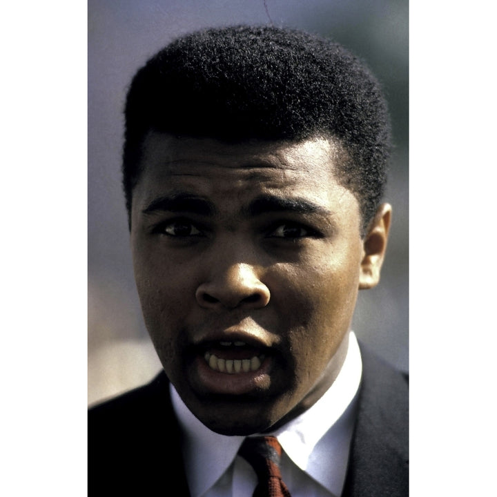 A Muhammad Ali making a face Photo Print Image 2