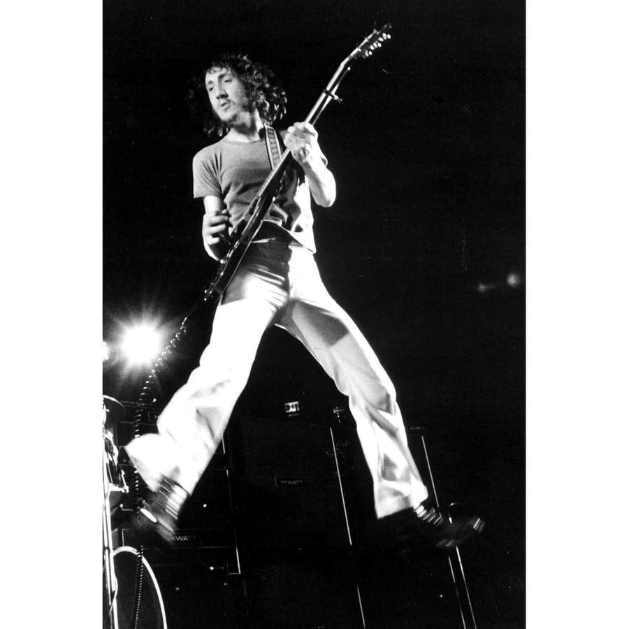 Pete Townshend in Mid-Jump Photo Print Image 1