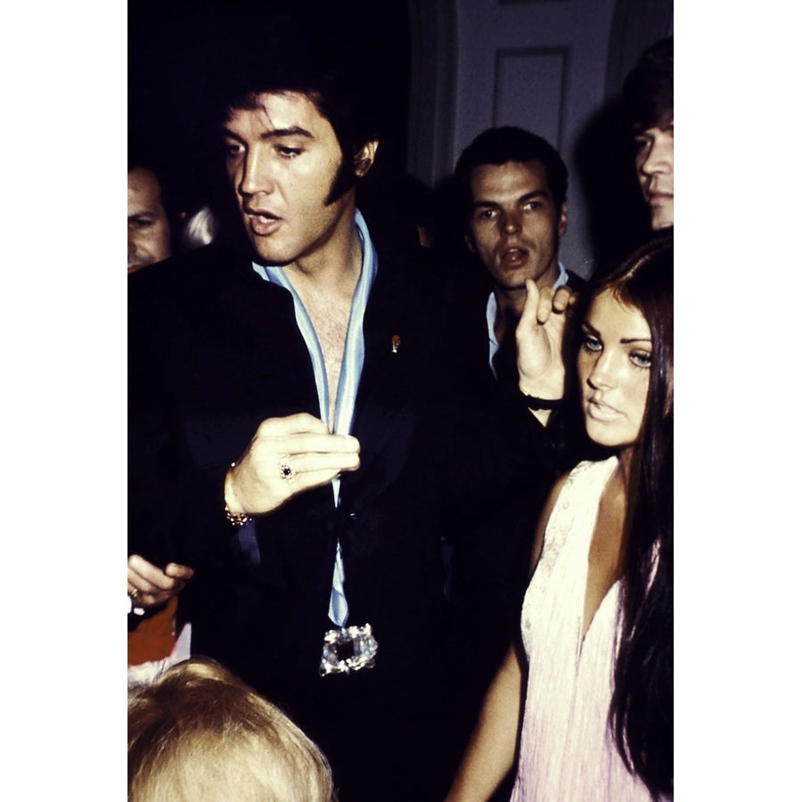 Elvis and Priscilla Presley Photo Print Image 1