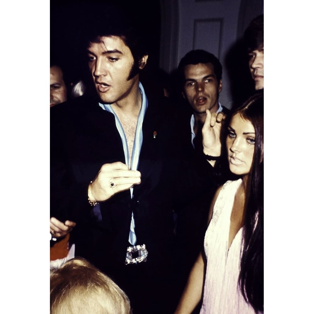 Elvis and Priscilla Presley Photo Print Image 1