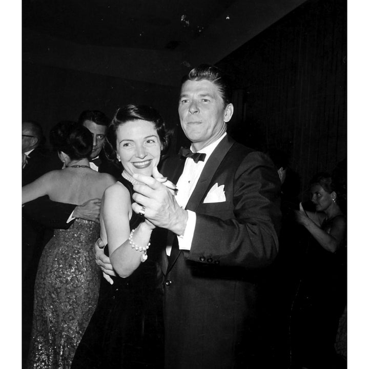 Ronald and Nancy Reagan dancing Photo Print Image 2