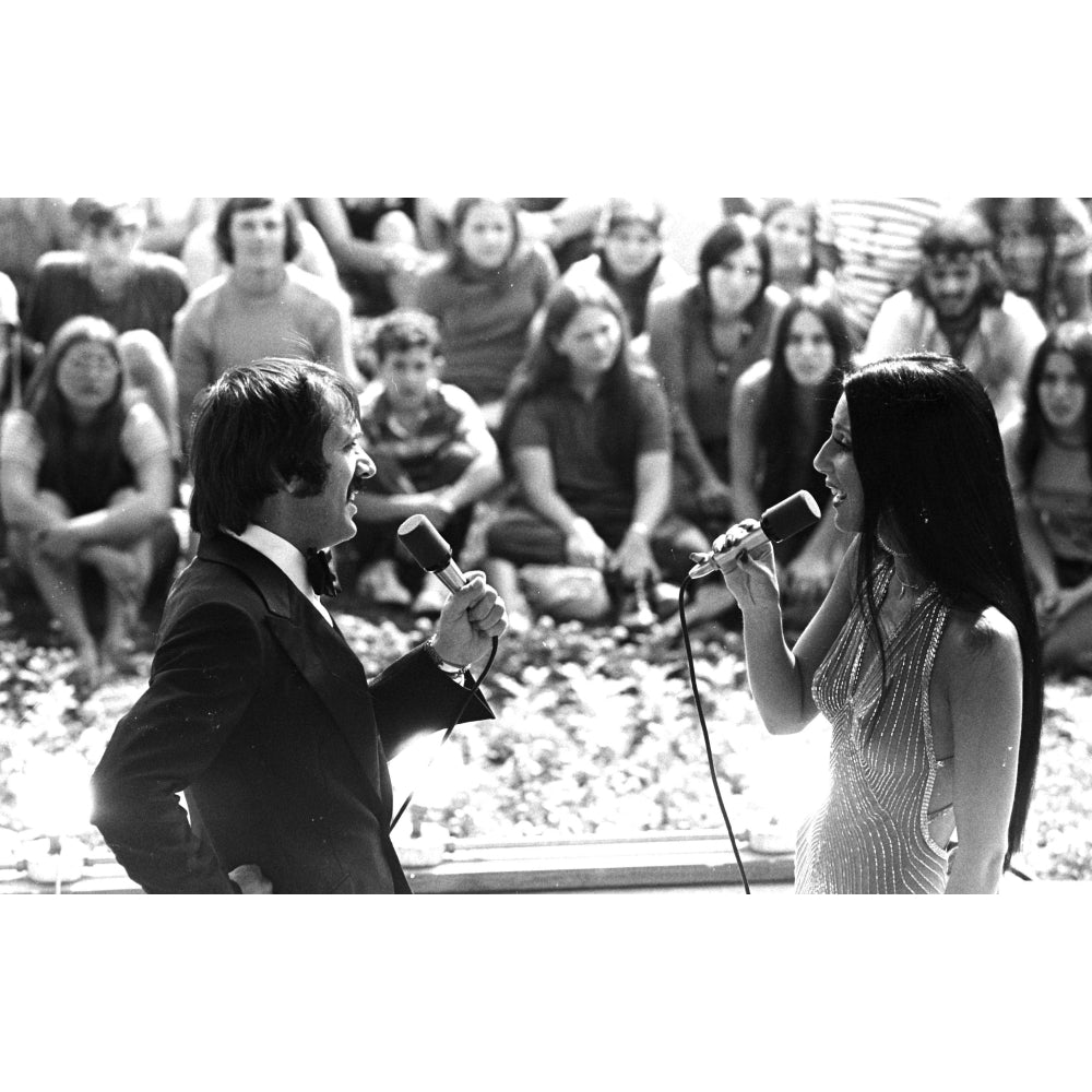 Sonny and Cher performing in York City Photo Print Image 2