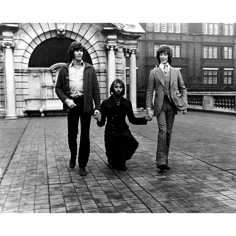 the Bee Gees holding hands Photo Print Image 1