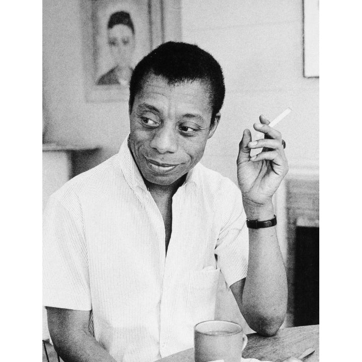 James Baldwin . Namerican Writer. Photographed C1955. Poster Print by Image 2