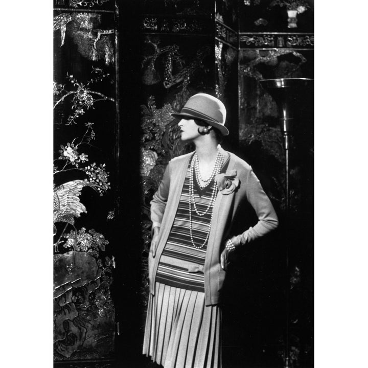 WomenS Fashion 1926. Na Model Wearing An Outfit Designed By Gabrielle Coco Chanel In 1926. Photographed In ChanelS Image 2