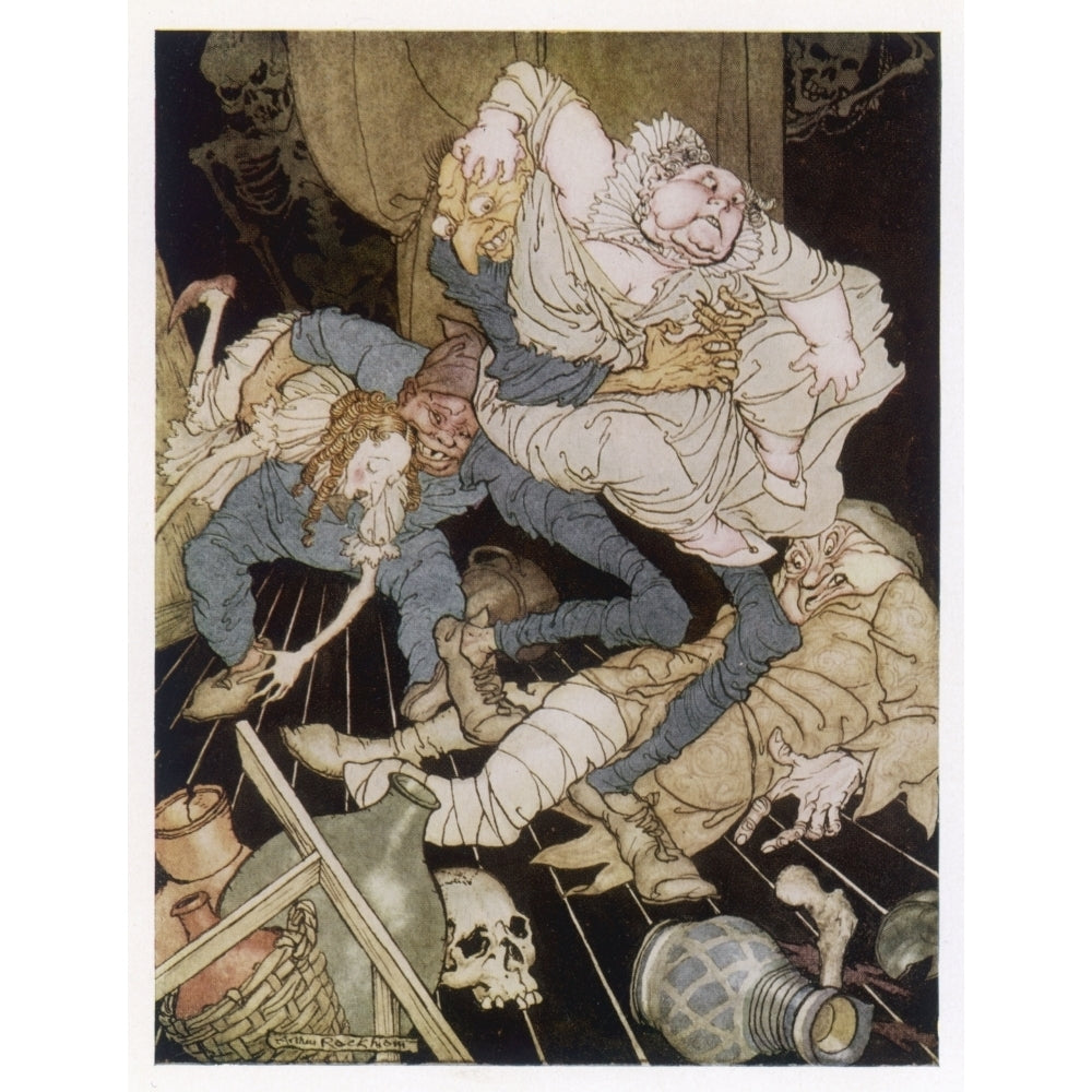 King Pest Poster Print By Mary Evans Picture Libraryarthur Rackham Image 1