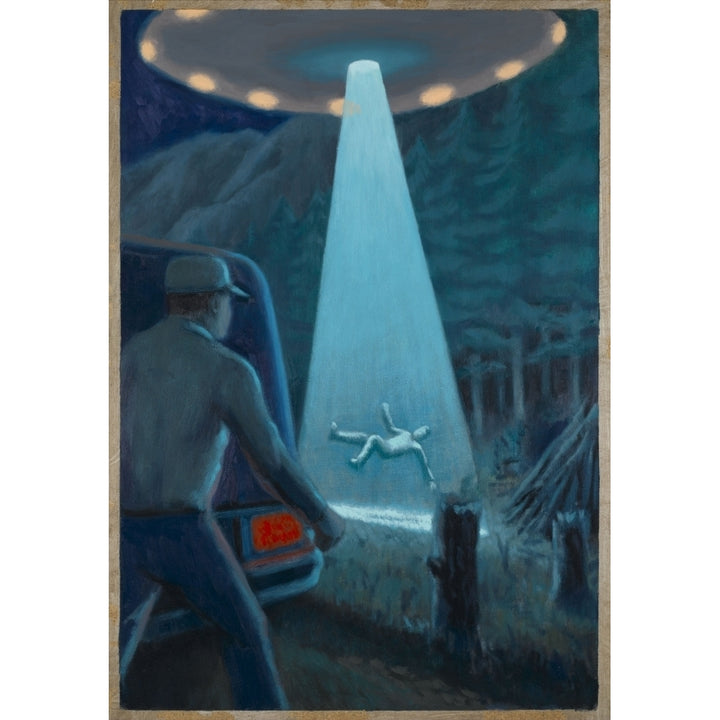 Travis Walton Abduction Poster Print By Mary Evans Picture Librarymichael Buhler Image 1