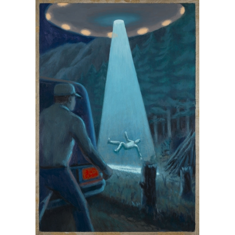 Travis Walton Abduction Poster Print By Mary Evans Picture Librarymichael Buhler Image 2