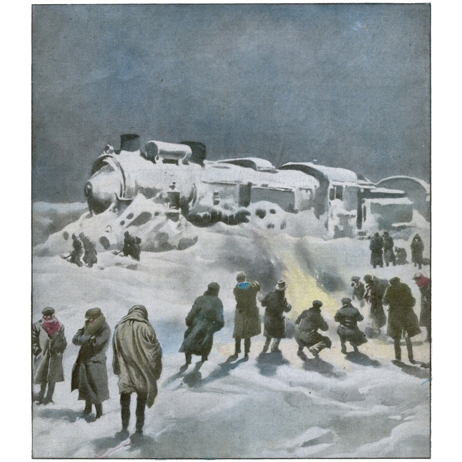 Orient Express Halted Poster Print By Mary Evans Picture Library Image 1